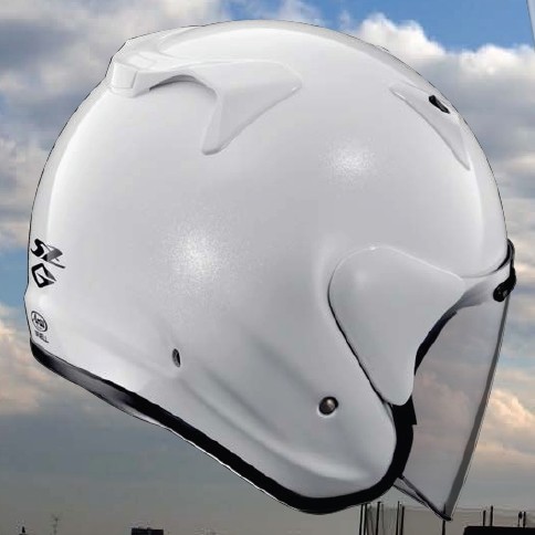 楽天市場】Arai アライ SZ-G [エスゼット ジー グラスホワイト