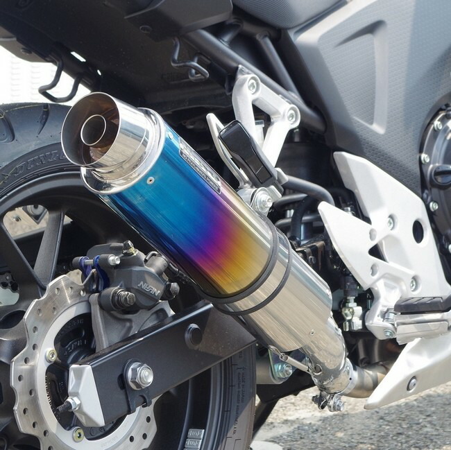 楽天市場】WR'S ダブルアールズ リアエキゾースト スリップオン