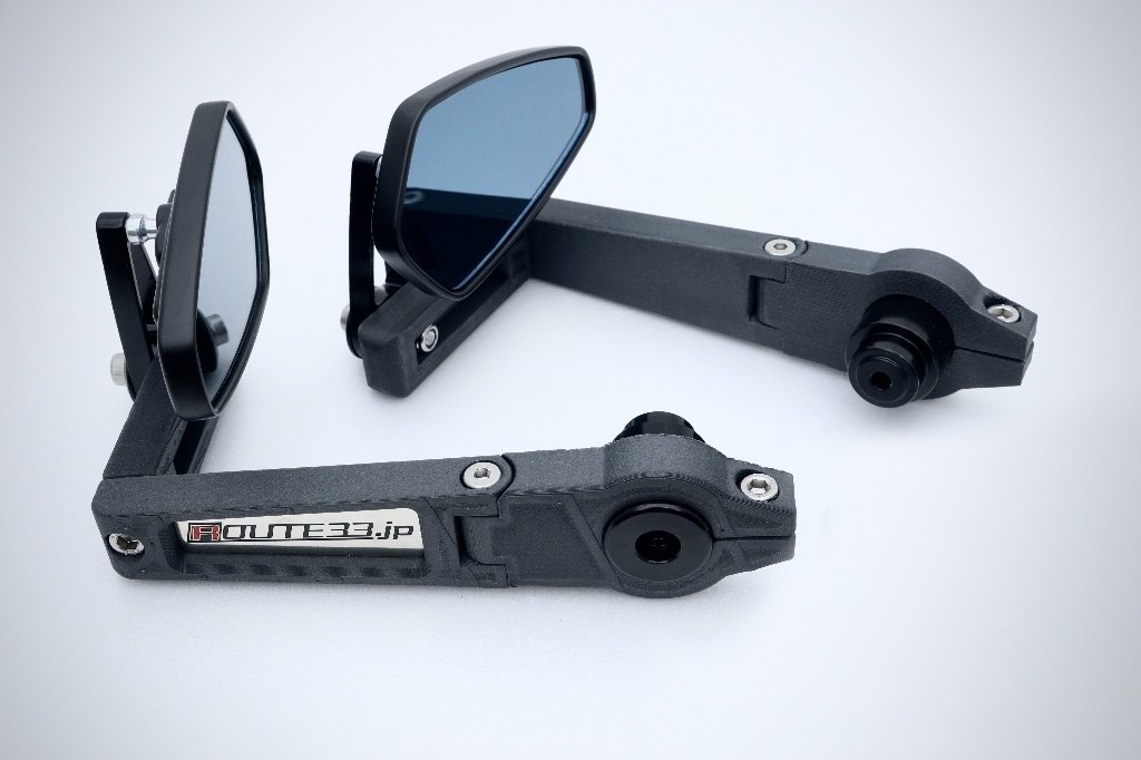 楽天市場】Route33.jp ルート33.jp レバーガードミラー(汎用