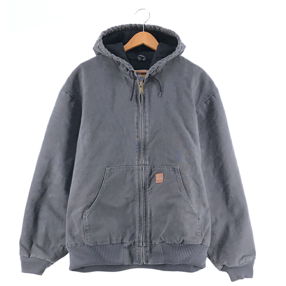 楽天市場】カーハートジャケット サイズ表記 XL グレー carhartt