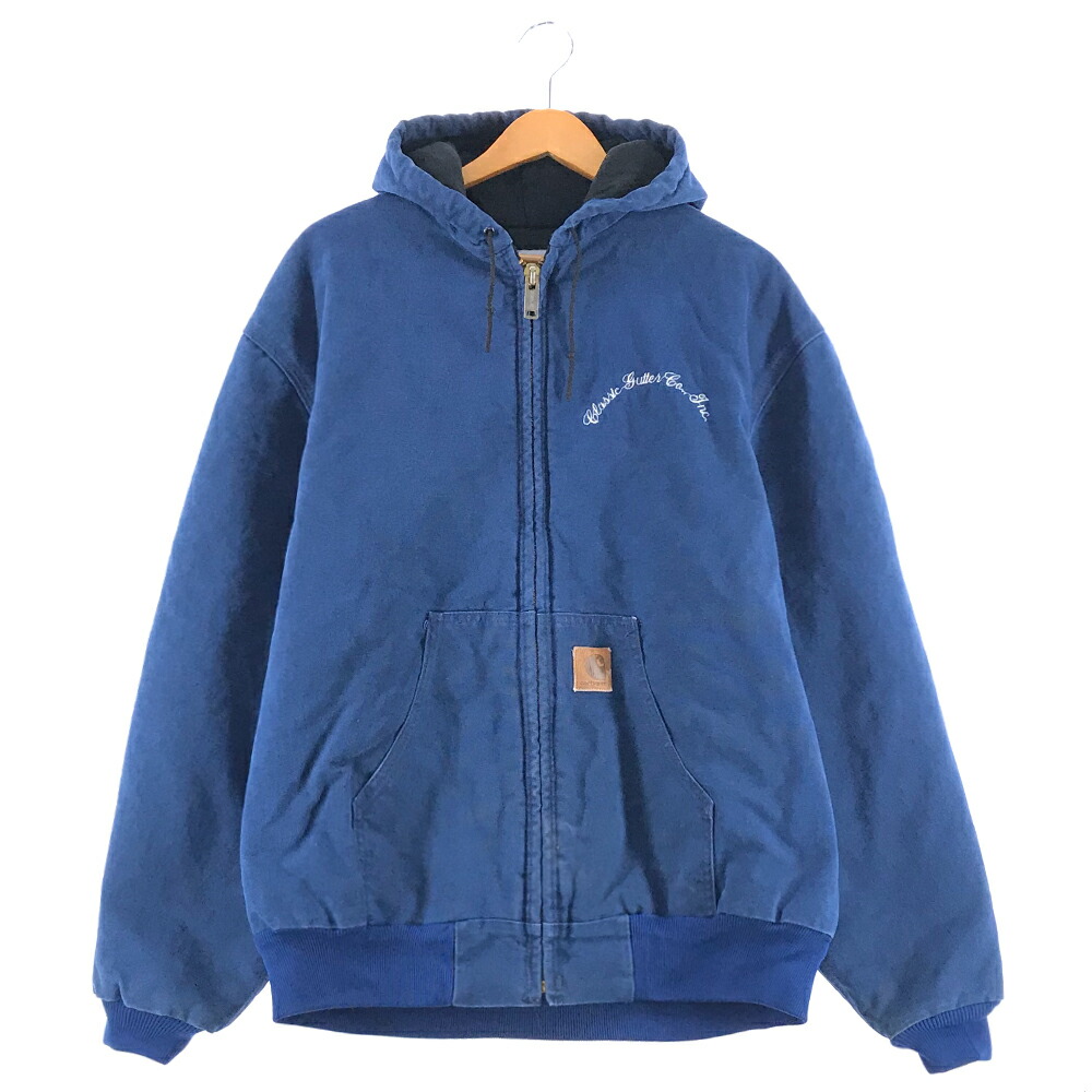 楽天市場】カーハートジャケット サイズ表記 XL ブルー carhartt