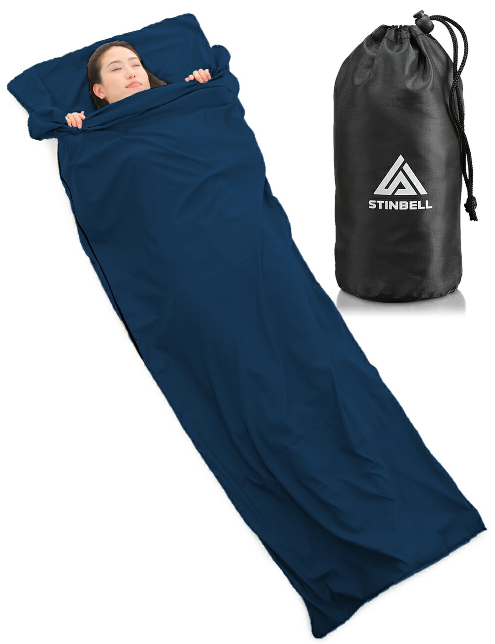 楽天市場】【楽天1位】インナーシュラフ 軽量 インナーシーツ 足元まで