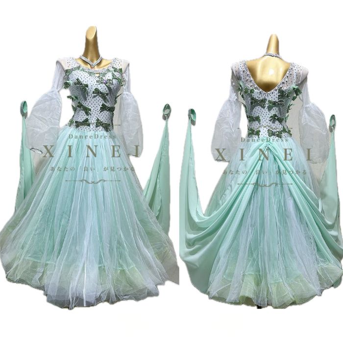 楽天市場】【受注生産・セミオーダー】社交ダンス ドレス ダンスドレス