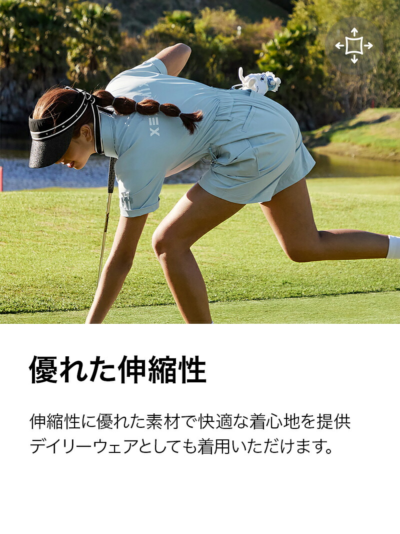 楽天市場】【OUTLET】ゼクシィミックス xexymix ジャンプスーツ ゴルフ