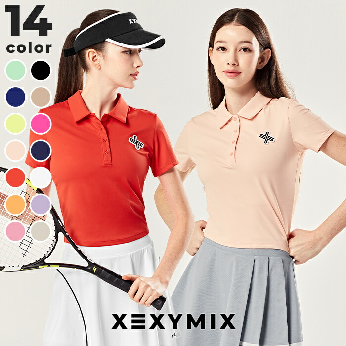 楽天市場】【OUTLET】ゼクシィミックス xexymix 半袖 ポロシャツ