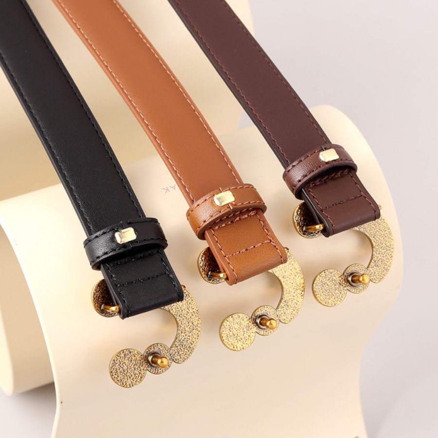 楽天市場】本革ベルト レディース 幅2.5cm 全長100cm 本レザー ベルト