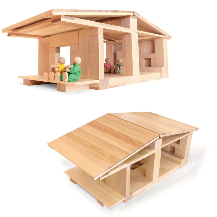 楽天市場】【予約・納期は7月頃】WAKU-BLOCK45 G100 童具館 積み木 長