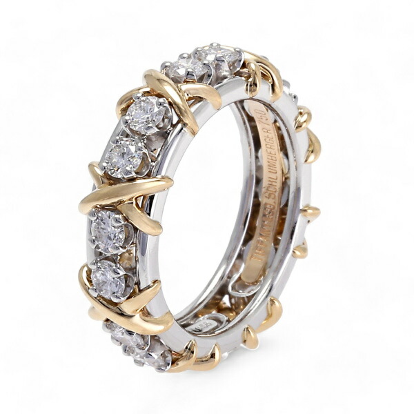 楽天市場】ティファニー ジャン・シュランバージェ リン K18イエロー