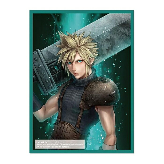 楽天市場】ファイナルファンタジー カードスリーブシリーズ クラウド