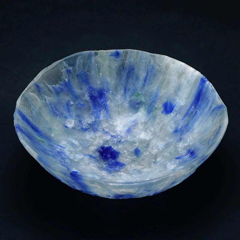 楽天市場】【現品限り！】ガラス：パート・ド・ヴェール波紋様碗・大泉