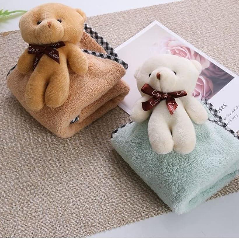 楽天市場】ループ付きクマのぬいぐるみタオル2個セット : スピード