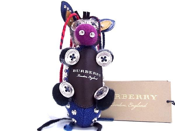 楽天市場】□新品□未使用□ BURBERRY バーバリー ウール ホース 馬