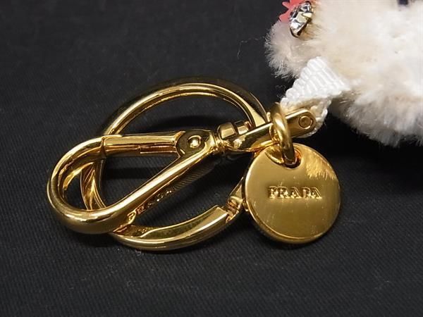楽天市場】□極美品□ PRADA プラダ ラインストーン クマ ビジュー