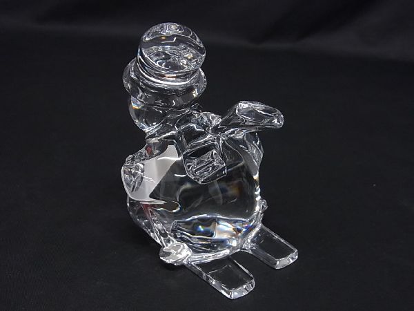 楽天市場】□新品同様□ Baccarat バカラ クリスタルガラス スノーマン