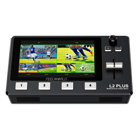 楽天市場】FEELWORLD L2 PLUS マルチフォーマットビデオミキサー
