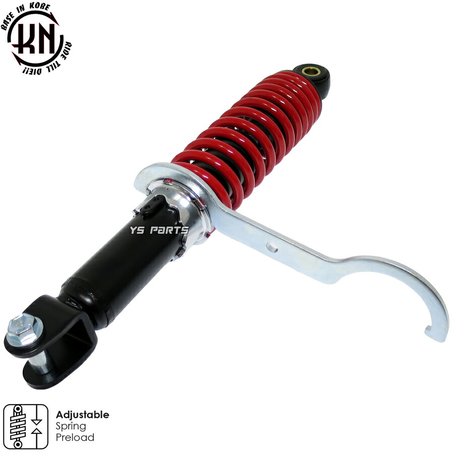 楽天市場】[送料無料]【ツインダンパー】KNリアサス赤黒275mm ライブ