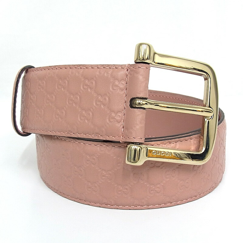楽天市場】グッチ GUCCI ベルト GG柄マイクログッチシマ レザー281548