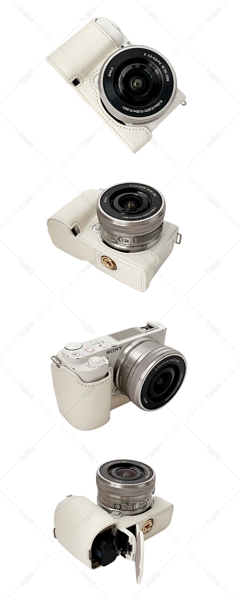 楽天市場】一眼レフ カメラケース Sony ZVE10 用 レザー ケース