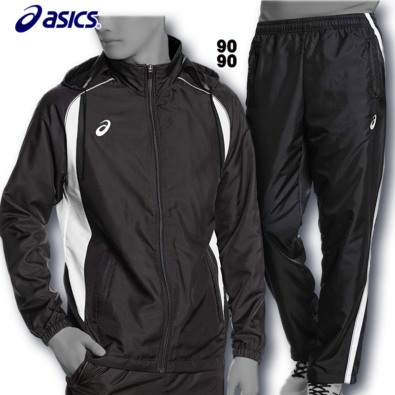 楽天市場】アシックス asics ウィンドブレーカー上下セット XAW534