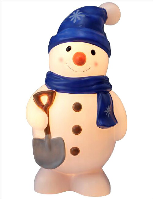 楽天市場】「ブローライト スノーマン」 LIT-BL03L 8パターン点灯/安全