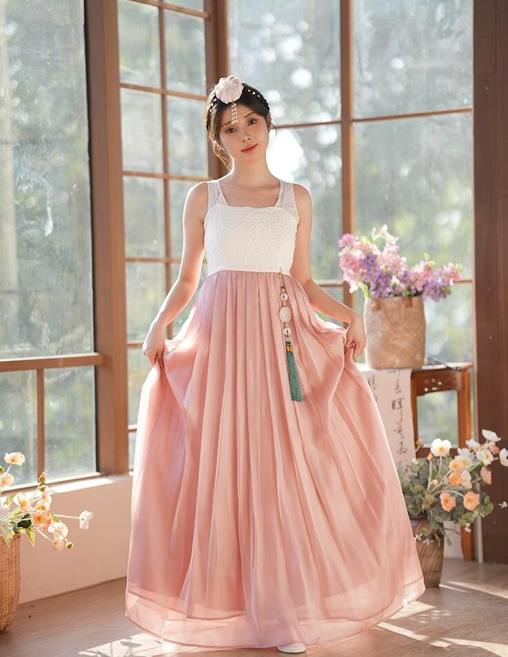 楽天市場】新品チマチョゴリ 韓服 ピンク系 可愛い大人用チマチョゴリ