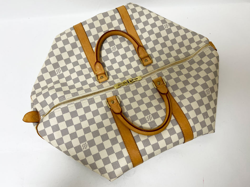 楽天市場】LOUIS VUITTON ルイヴィトン ダミエ アズール キーポル50