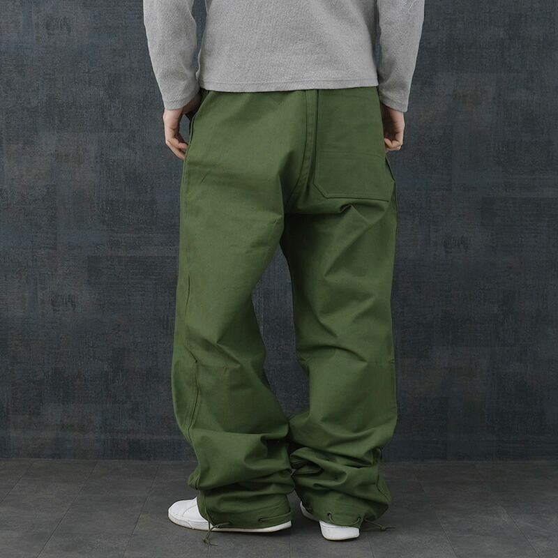 楽天市場】スウェーデン軍 ワークパンツ コットンツイル シンチバック