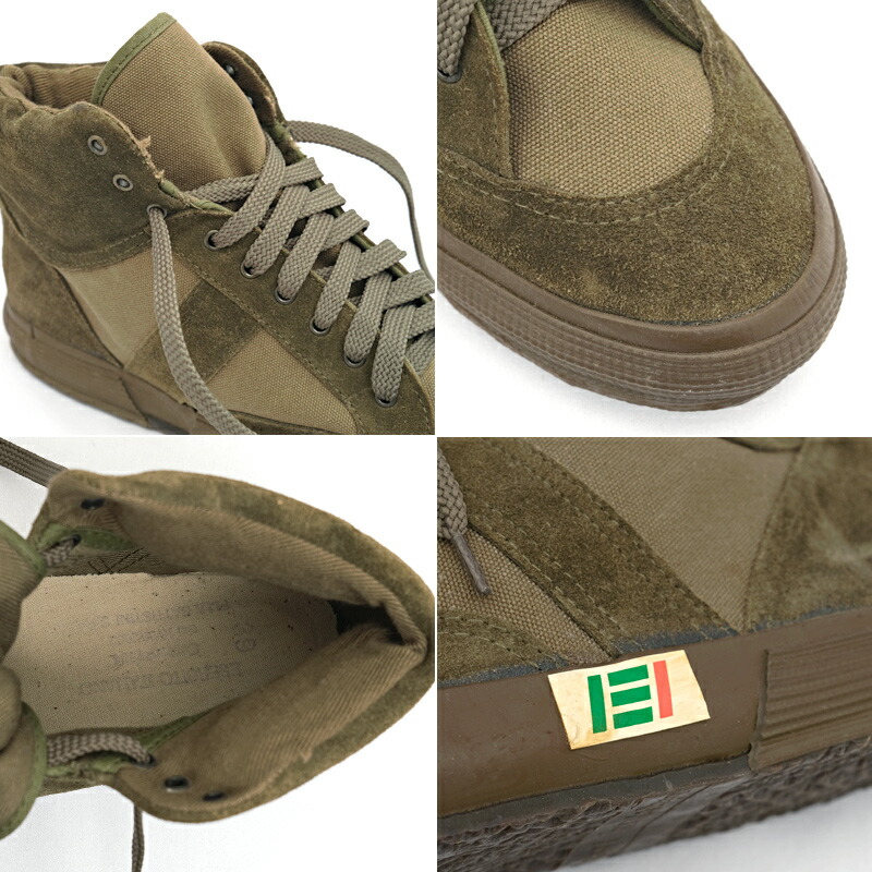 楽天市場】イタリア軍 トレーニングシューズ（キャンバス/レザー