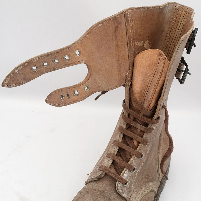 楽天市場】フランス軍 2バックル コンバットブーツ レザー ブラウン