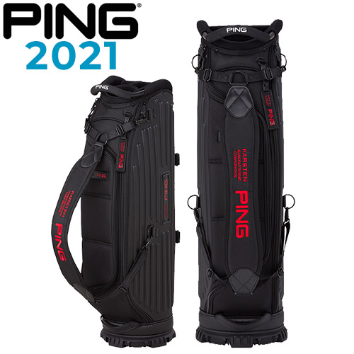 楽天市場】ピン ワンポケット キャディバッグ メンズ ブラック マット