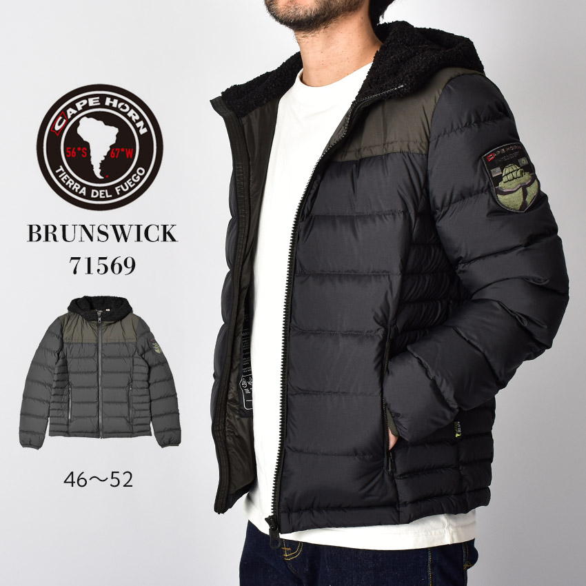 楽天市場】ケープホーン ダウンジャケット CAPE HORN BRUNSWICK メンズ