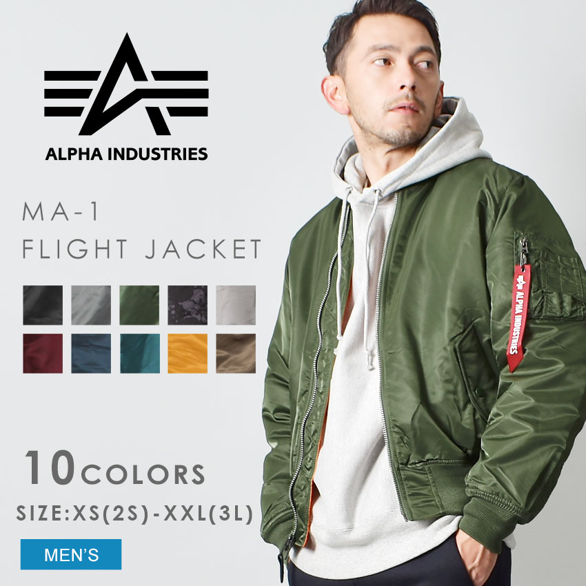 楽天市場】ALPHA INDUSTRIES アルファ インダストリーズ ジャケット MA