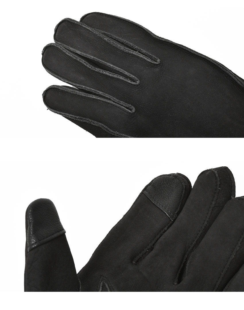 楽天市場】アグ 手袋 メンズ レザー クラムシェル ロゴ グローブ UGG