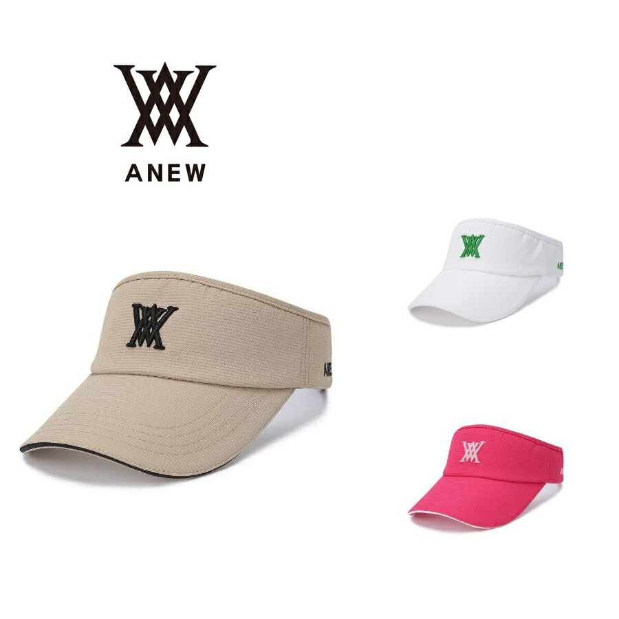 楽天市場】【新商品】アニューゴルフ ANEW WOMEN Basic Sun visor : Z