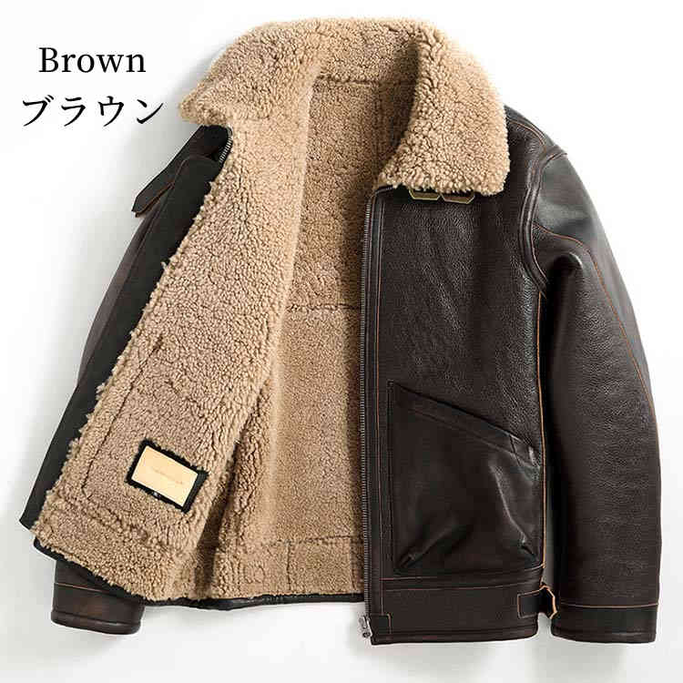 レザージャケット 本革 馬 メンズレザージャケット・革ジャン | 通販