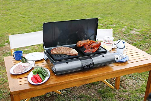 楽天市場】Iwatani イワタニ 炭 テーブルトップ型BBQグリル フラット