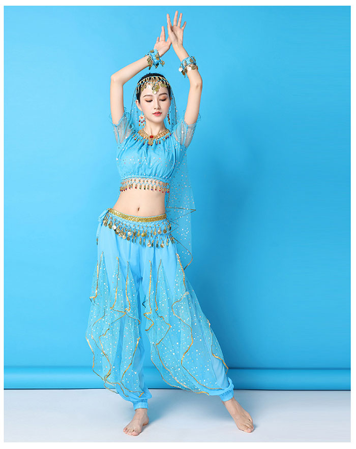 楽天市場】ベリーダンス 衣装 セット ハロウィン コスプレ衣装 半袖