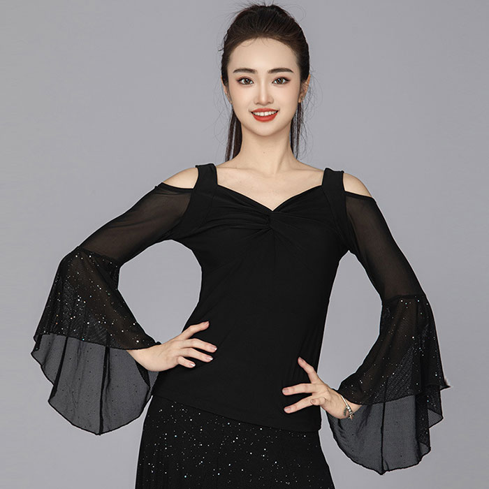 楽天市場】社交ダンス 社交ダンス衣装 衣装 社交ダンストップス