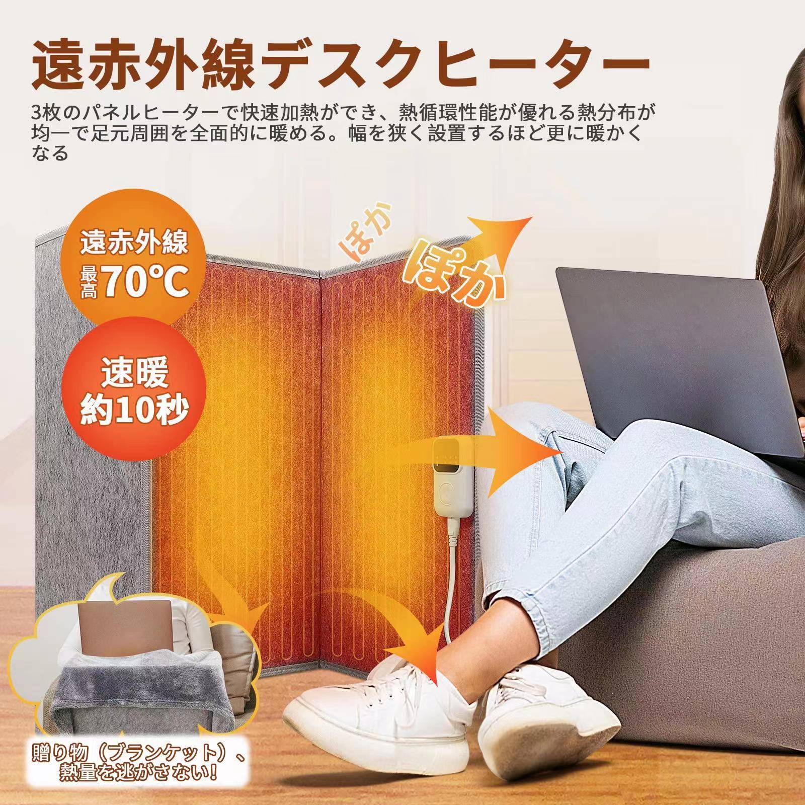 楽天市場】【送料無料】パネルヒーター 足元ヒーター オフィス 足元