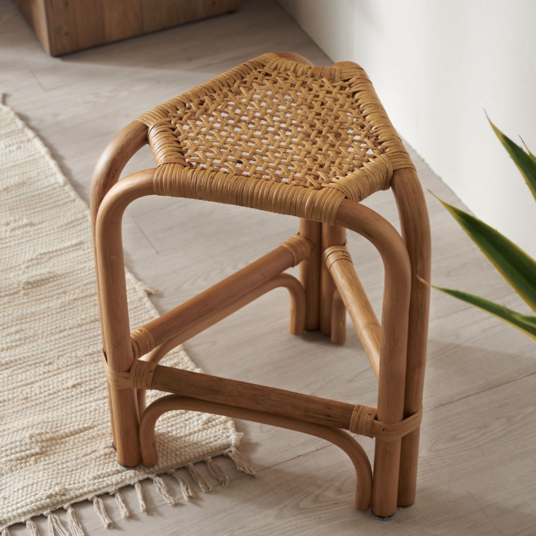 楽天市場】スツール ラタン 籐 天然素材 チェア 椅子 いす イス