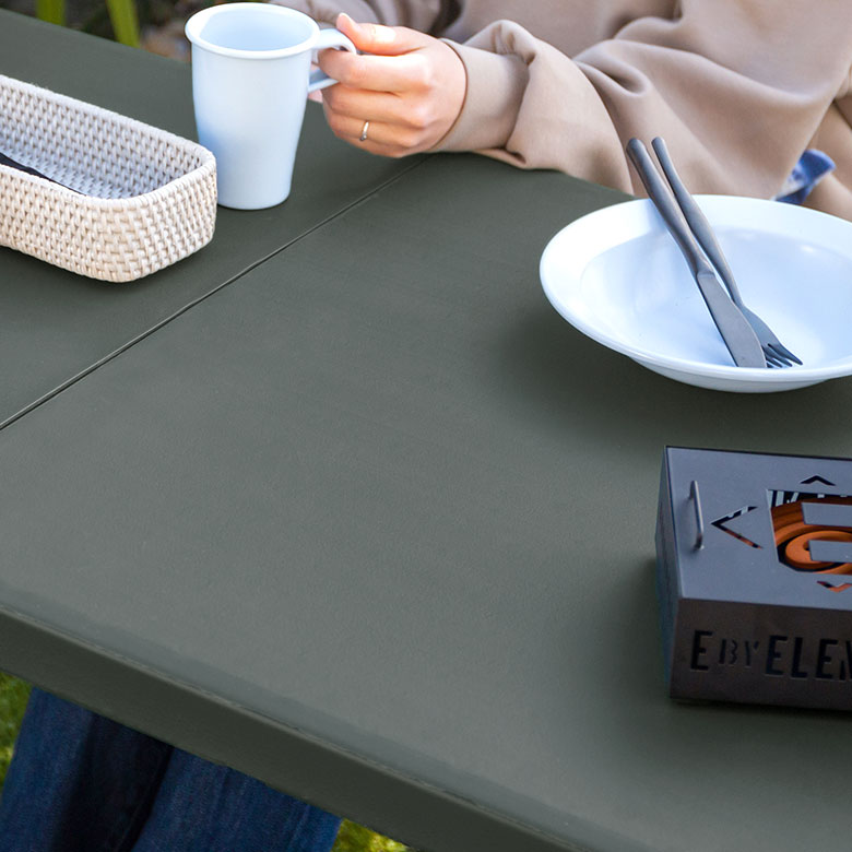 楽天市場】アウトドアテーブル 折りたたみ 4人掛 W 122 × D 60 cm