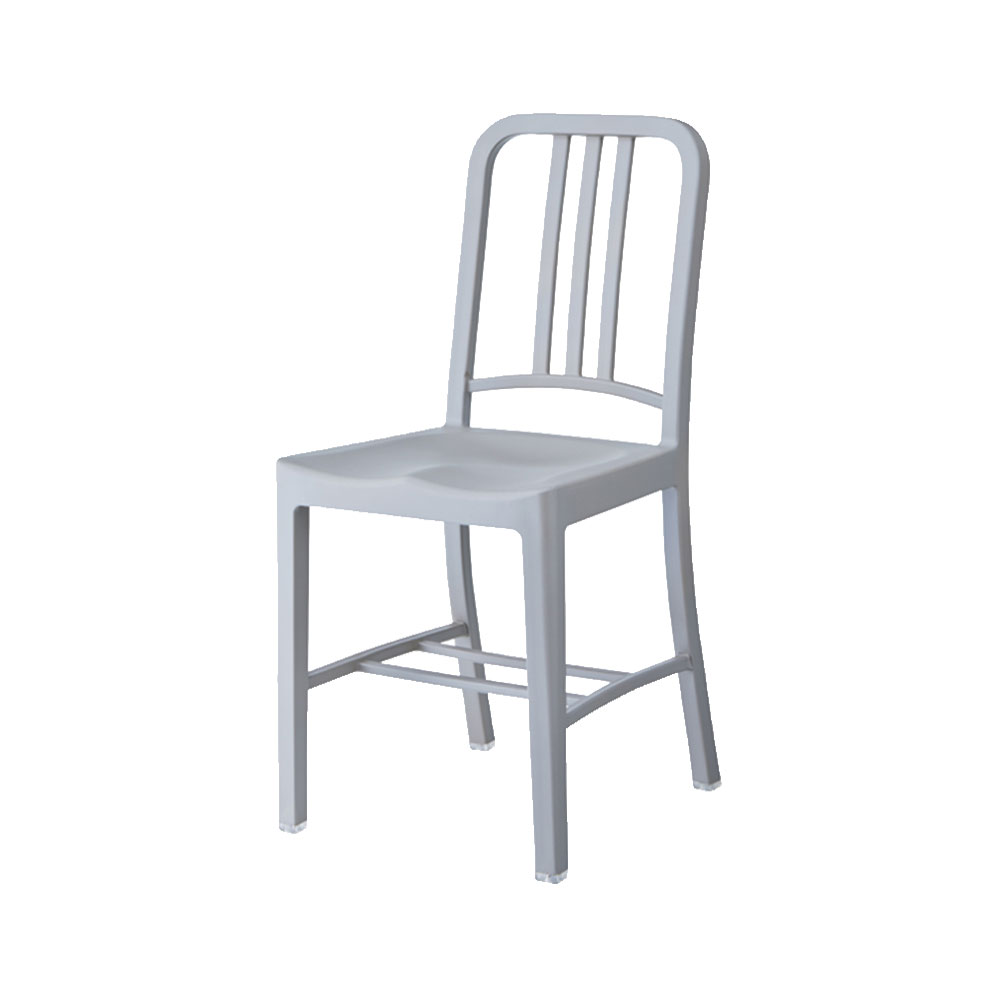 楽天市場】ダイニングチェア ネイビーチェア風 PP樹脂フレーム 座面高