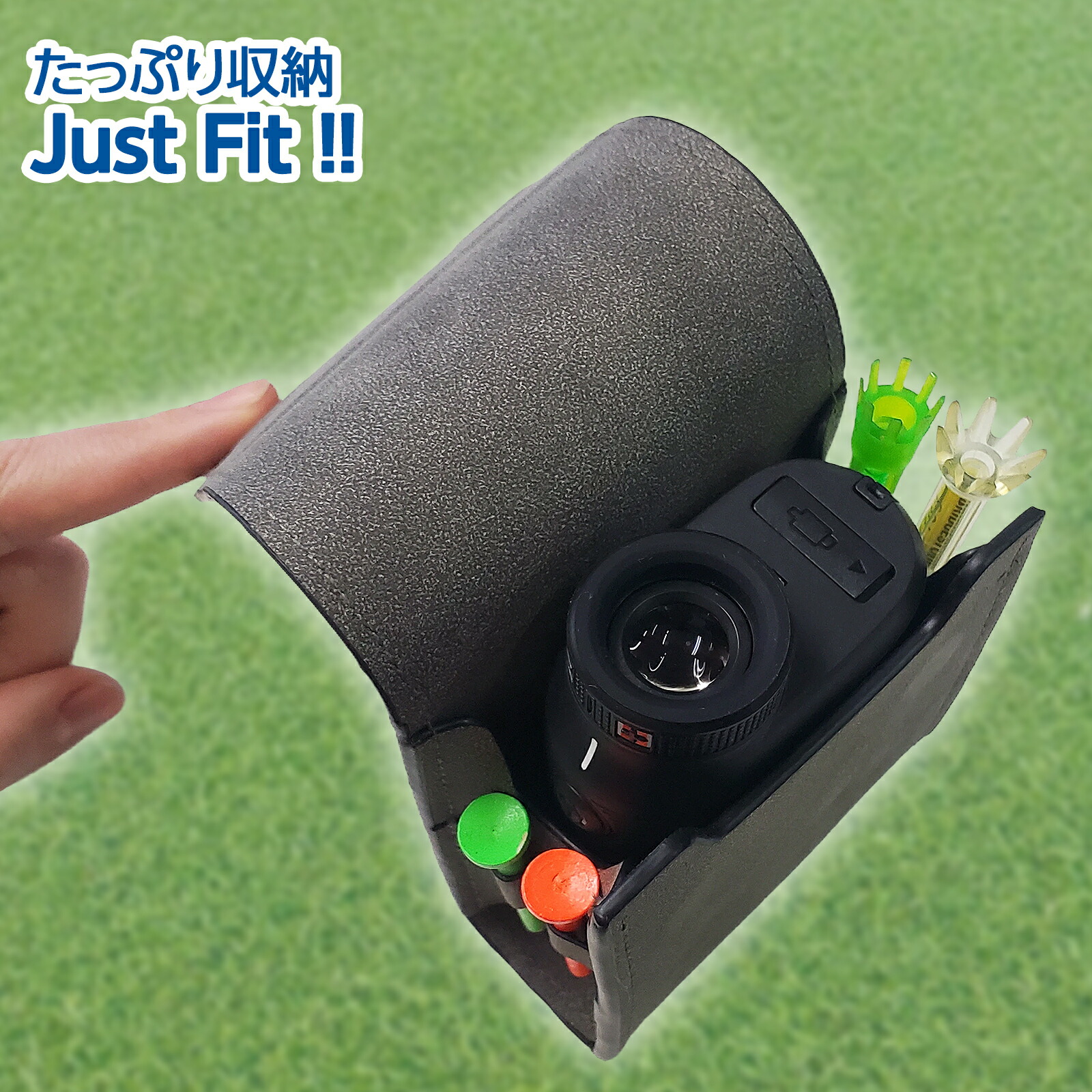 楽天市場】ゴルフ距離計ケース マグネット ゴルフ ボールケース