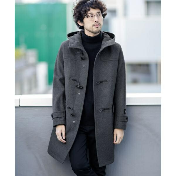 楽天市場】《WEB限定》SUPER100'S メルトンロングダッフルコート／ナノ