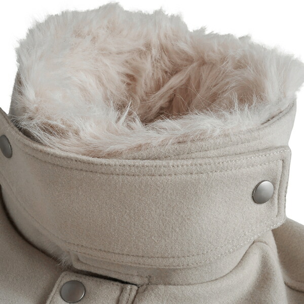 楽天市場】ハイネックエコファーライダースBLZ／ノーアイディー（NO ID