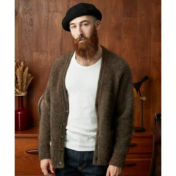 楽天市場】MOHAIR KNIT CARDIGAN／モヘアニット カーディガン