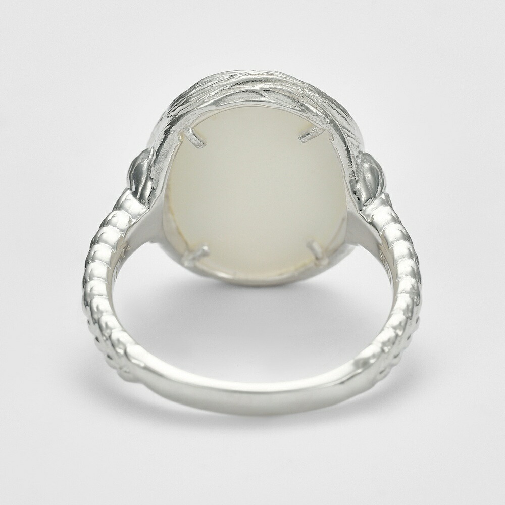 楽天市場】＜乙女座＞シルバークォーツ／シェルリング ／アガット