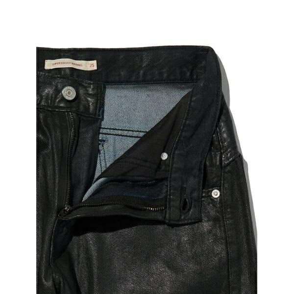 楽天市場】SUPER BAGGY バレルジーンズ ブラック／リーバイス（Levi's