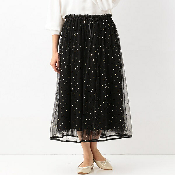 楽天市場】キラキラチュールスカート／フランシュリッペ（franche