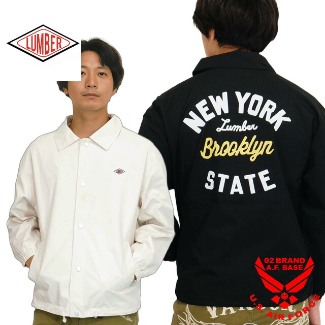 楽天市場】ランバー ニューヨーク プリント コーチジャケット ライト